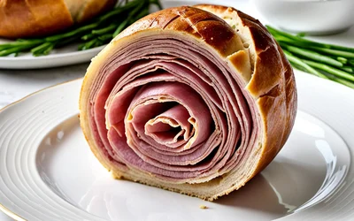Recette facile de jambon roulé au Carré Frais - Apéritif rapide et gourmand