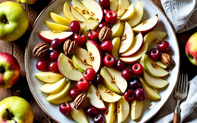 Recette facile et rapide de méli-mélo pommes poires sucré