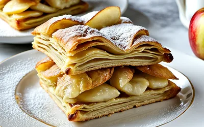 Recette facile de mirlitons à la pomme et crème d'amande, dessert gourmand