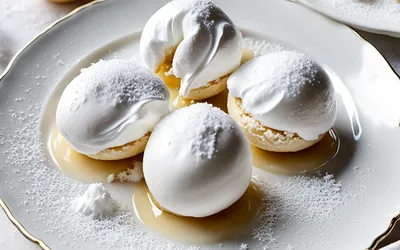 Recette facile et légère d'œufs à la neige à la vanille
