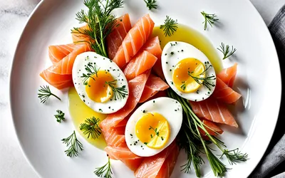 Recette Oeufs de Saumon aux Radis Noirs - Entrée Fraîche et Raffinée