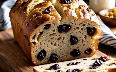 Recette facile et gourmande de pain aux raisins maison