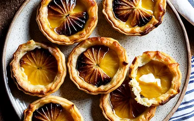 Recette facile de Pasteis de Nata - Petits flans portugais croustillants et crémeux