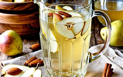 Recette facile de Poiré aux Amandes - Boisson traditionnelle et gourmande