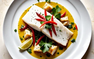 Recette facile de poisson au lait de coco parfumé aux épices