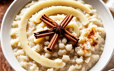 Recette facile et gourmande de riz au lait crémeux à la cannelle