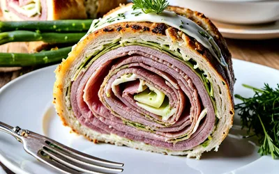 Roulé de jambon aux poireaux fondants : recette facile et rapide