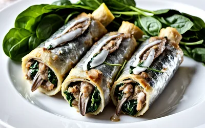 Rouleaux de sardines farcies aux épinards : recette facile et gourmande