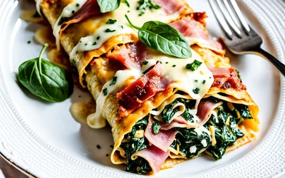 Image de la recette Délicieux Roulés de Lasagnes au Carré Frais : Recette Facile et Gourmande
