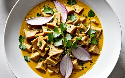 Recette facile et rapide de thon au curry crémeux et parfumé