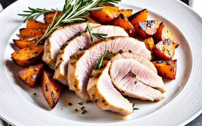 Dinde Rôtie à la Patate Douce Fondante - Recette Simple et Gourmande