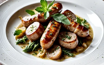 Recette traditionnelle de diots savoyards mijotés au vin blanc