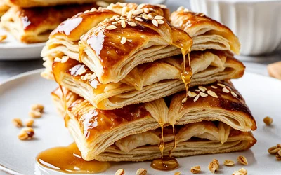 Recette de Diples Grecs au Miel - Pâtisserie Traditionnelle Croquante