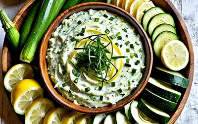 Dips aux courgettes faciles et savoureux pour barbecue et apéritif