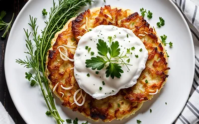 Recette facile de Draniki biélorusses : galettes de pommes de terre croustillantes
