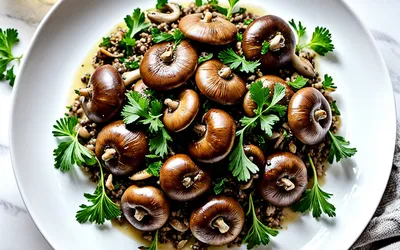 Recette facile de Duxelles de Champignons maison - Accompagnement savoureux