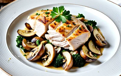 Émincé de poulet aux cèpes : recette facile et gourmande