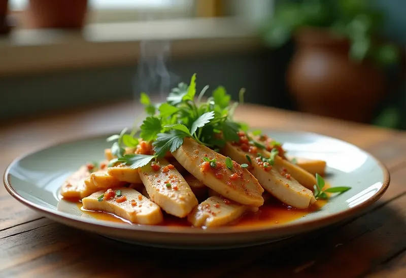 Émincé de Poulet Thaï aux Saveurs Exquises