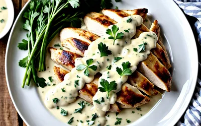 Émincé de volaille au gorgonzola crémeux - recette facile et rapide