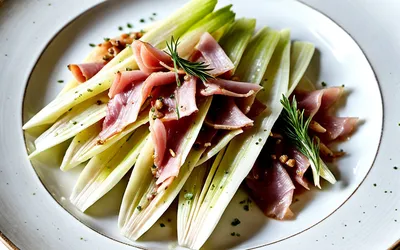 Emincé d'endives au jambon : recette facile, rapide et savoureuse