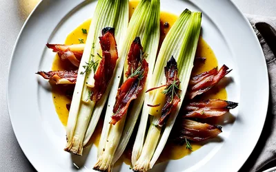 Endives braisées aux lardons croustillants : recette facile et rapide