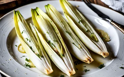 Endives braisées nature : recette facile et rapide pour un plat sain