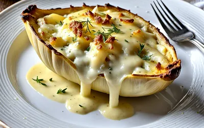 Recette facile d'endives en cocotte gratinées au fromage