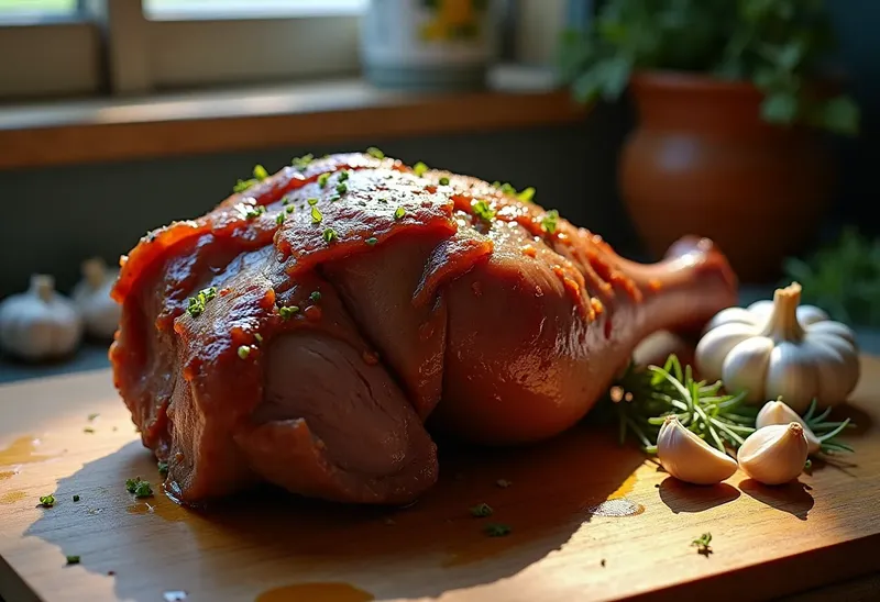 Épaule d'agneau rôtie aux 3 ingrédients : recette simple et savoureuse