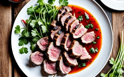 Recette facile d'épigramme d'agneau grillé avec sauce épicée maison