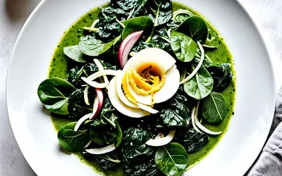 Recette facile d'épinards à la crème de noix de coco, savoureuse et rapide