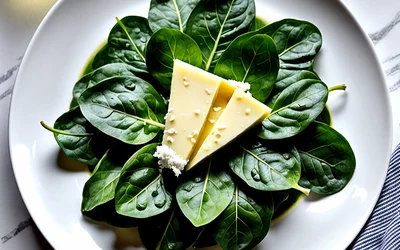 Recette facile d'épinards au carré frais, plat léger et rapide