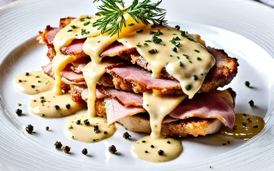 Escalope valaisanne fondante au jambon et fromage - recette traditionnelle suisse