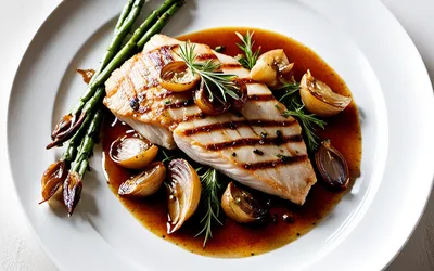 Recette facile d'escalopes de dinde aux échalotes caramélisées
