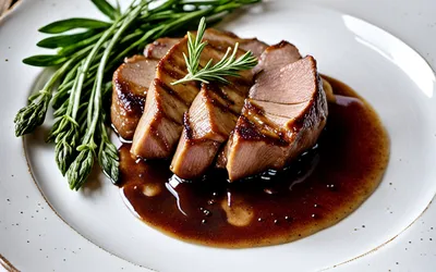 Recette facile d'escalopes de foie gras de canard poêlées à la sauce berabeka