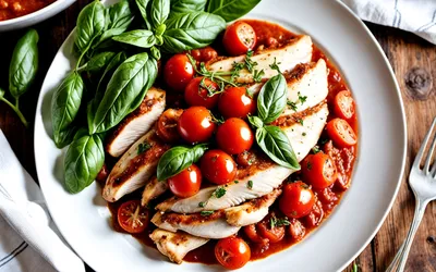 Escalopes de poulet à la sauce tomate maison : recette facile et savoureuse