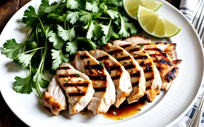 Recette facile d'escalopes de poulet à la vietnamienne marinées et grillées