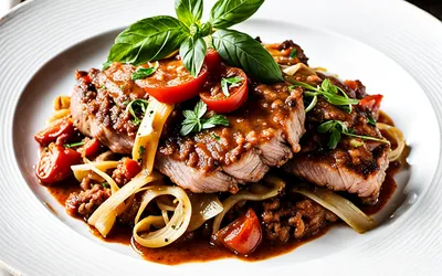 Escalopes de veau à la bolognaise savoureuse - recette facile et rapide
