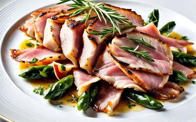 Escalopes de veau au jambon cru et herbes du Sud - Recette facile et gourmande