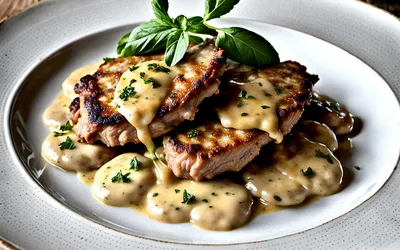 Escalopes de veau flambées au calvados : recette savoureuse et facile