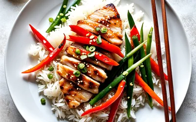 Recette facile d'escalopes de volaille à la chinoise au wok