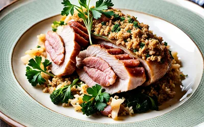 Recette traditionnelle d'estomac de porc farci savoureux et facile