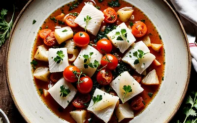 Estouffade de Morue Salée à l'Ail : Recette Traditionnelle Facile et Savoureuse