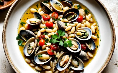 Fabes con Almejas : Recette Authentique de Haricots Blancs aux Palourdes