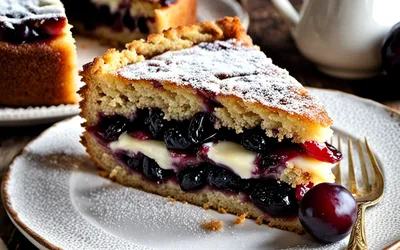 Recette facile de far aux prunes et à la cannelle, dessert breton moelleux