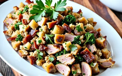 Farce au foie et lard pour volailles : recette facile et gourmande