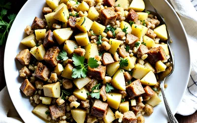 Farce aux pommes pour volailles : recette gourmande et facile à réaliser