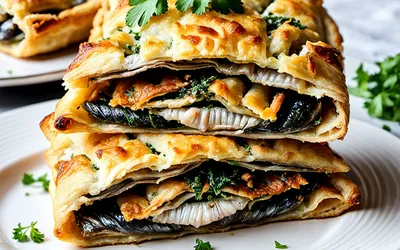 Feuilleté croustillant aux sardines savoureuses : recette facile et rapide