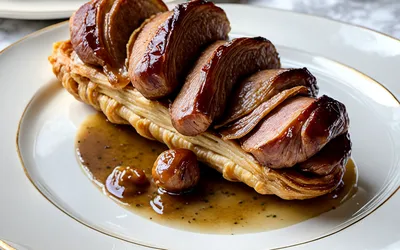 Recette Feuilleté d'Andouillette au Muscadet - Plat Traditionnel Français