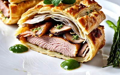 Recette facile de feuilleté de filet mignon croustillant et gourmand