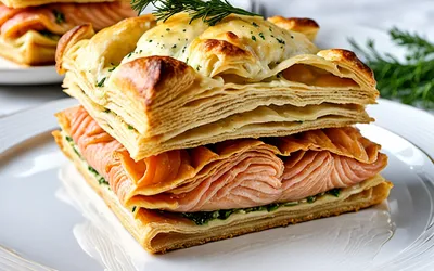 Recette facile de feuilleté de saumon croustillant et gourmand